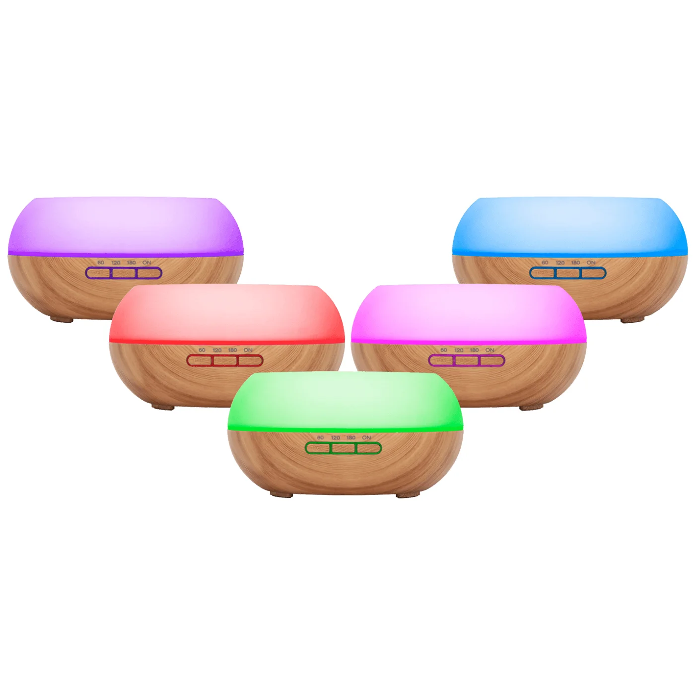 ULTRAZVUČNI AROMA DIFUZOR OVLAŽIVAČ ZRAKA SA SVJETLOM 300ml - Image 4
