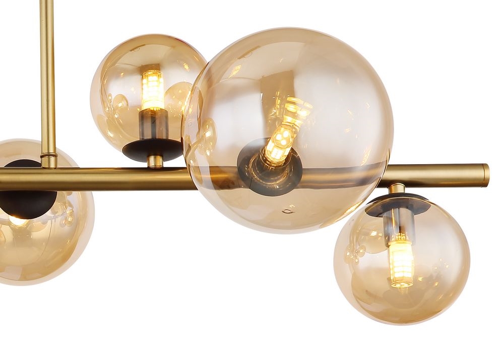 PLAFONSKA RIHA LAMPA GOLD 9xG9 | 56135-9D - Image 3