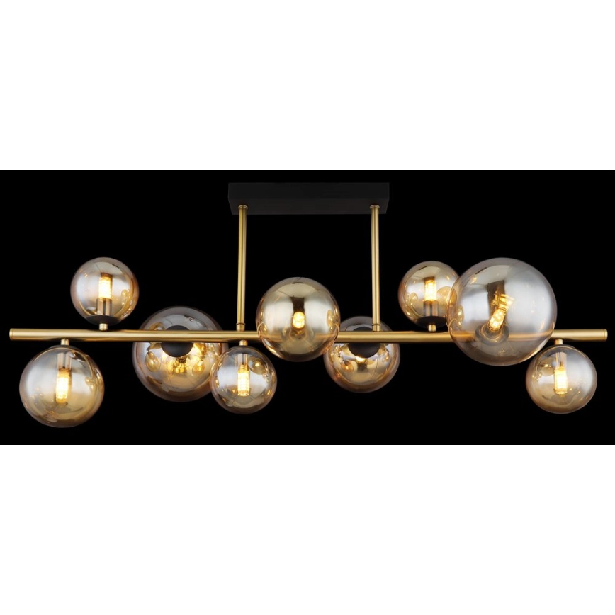 PLAFONSKA RIHA LAMPA GOLD 9xG9 | 56135-9D