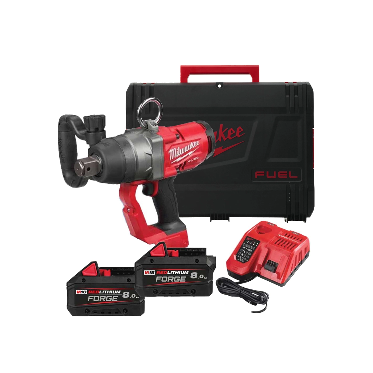 STEZAČ UDARNI AKU M18 ONEFHIWF1-802X 1" 2400Nm FUEL MILWAUKEE 4933499254