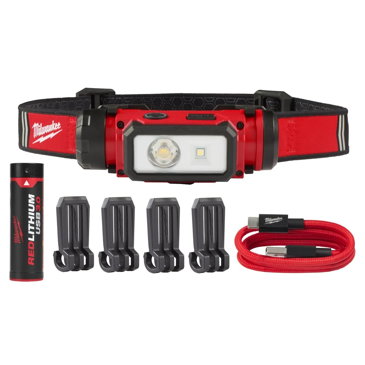 LED LAMPA USB PUNJIVA 600 LUMENA L4 HL2-301 MILWAUKEE 4933479963 - Image 2