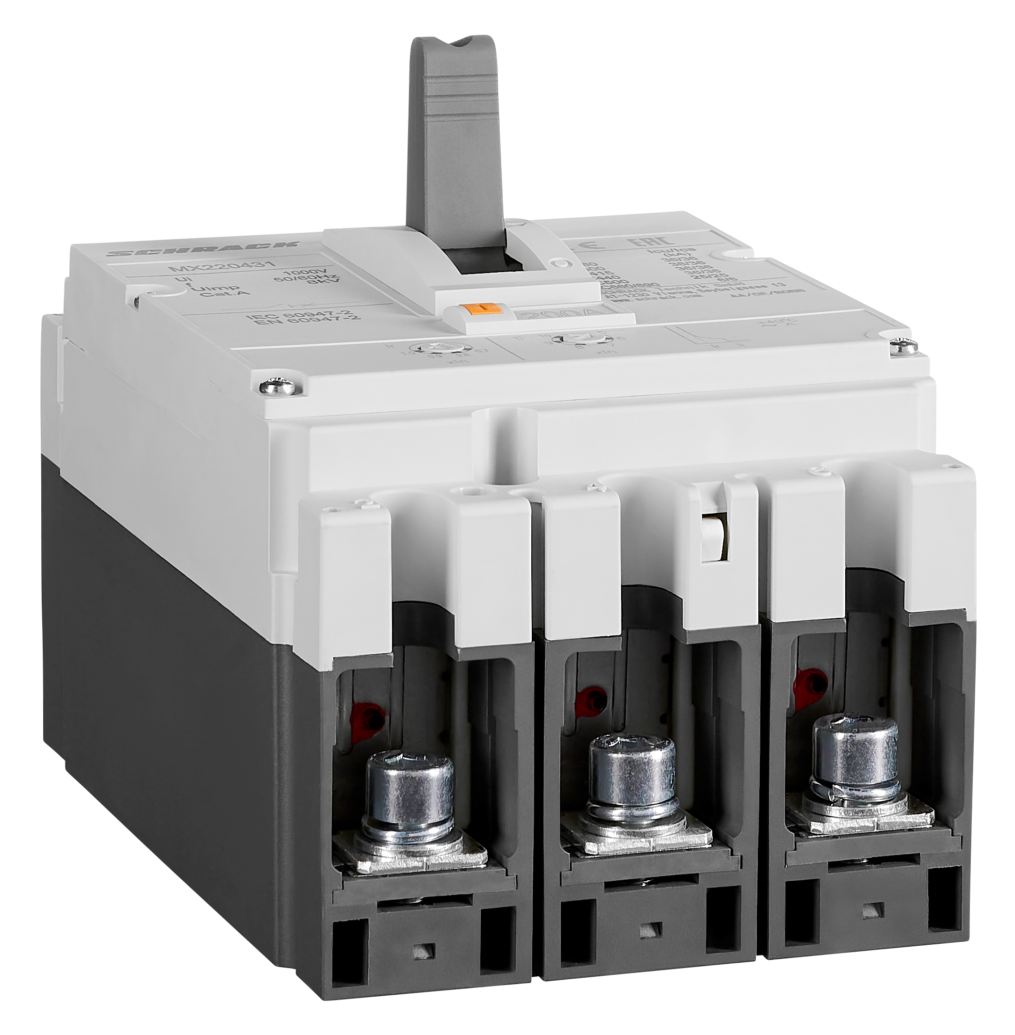 KOMPAKTNI PREKIDAČ 3P/200A/36kA | MX220431 SCHRACK - Image 2