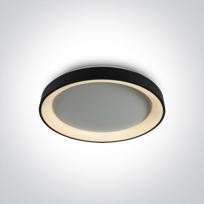 LED PLAFONJERA CRNA 30W | 62130L/B/V