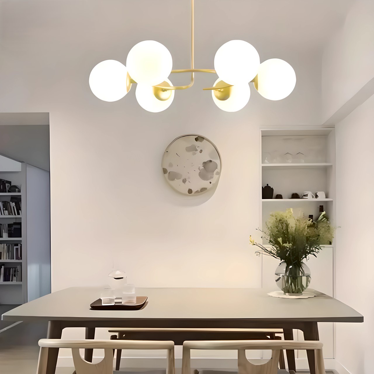 LUSTER MONA 6 KUGLI GOLD